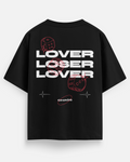 Lover Loser Lover - Premium Oversized T-shirt