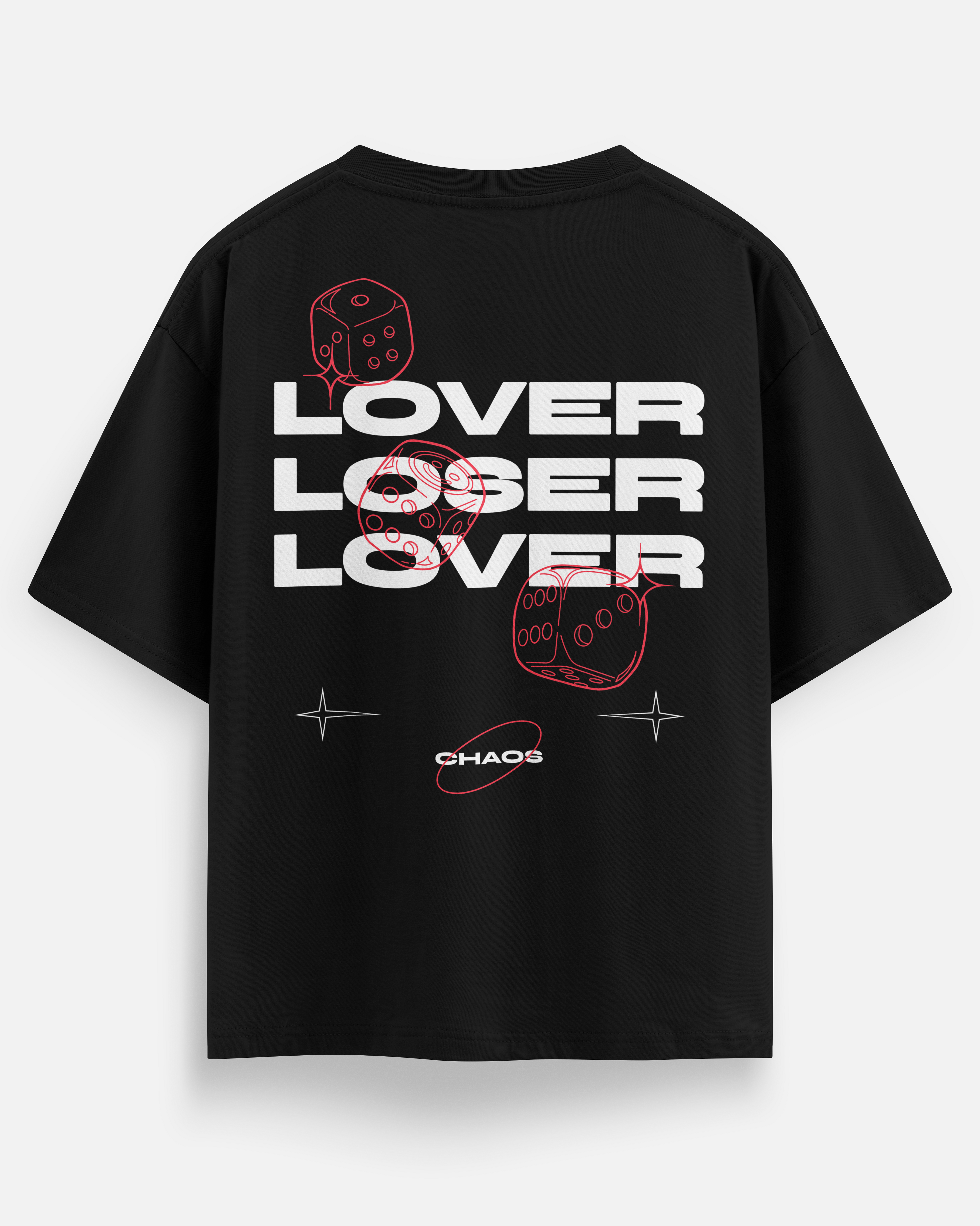 Lover Loser Lover - Premium Oversized T-shirt