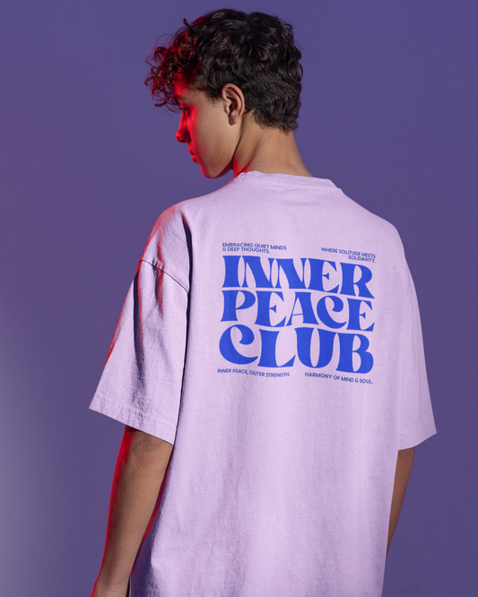 Inner Peace Club - Oversized T-shirt