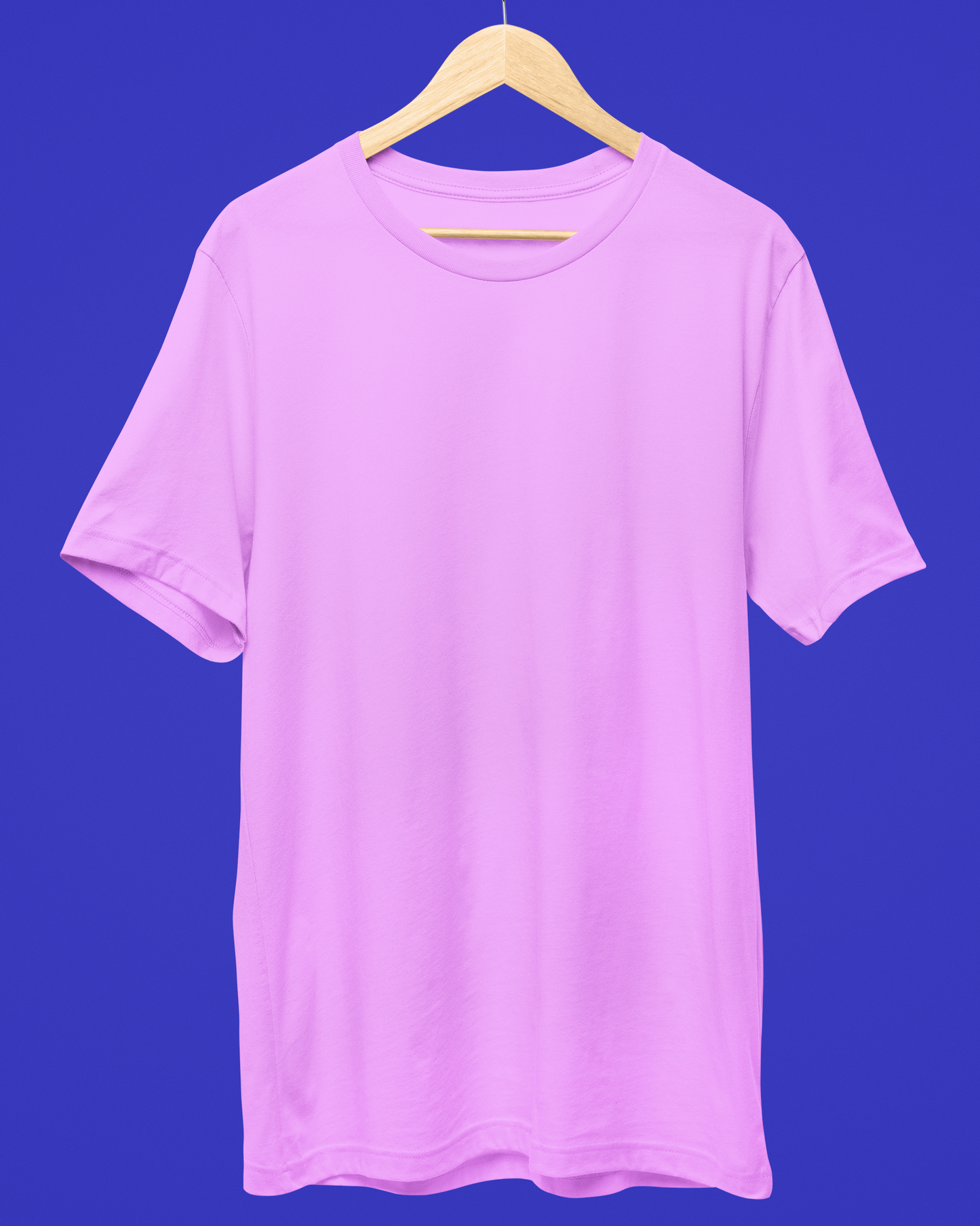 Lavender Premium Cotton T-shirt - Solid