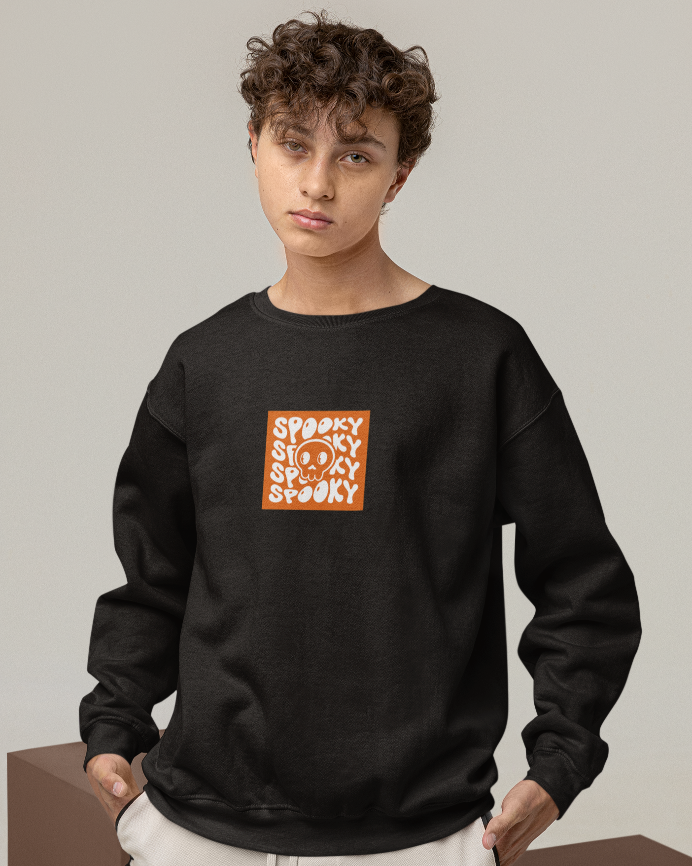 Spooky - Printed Sweatshirt