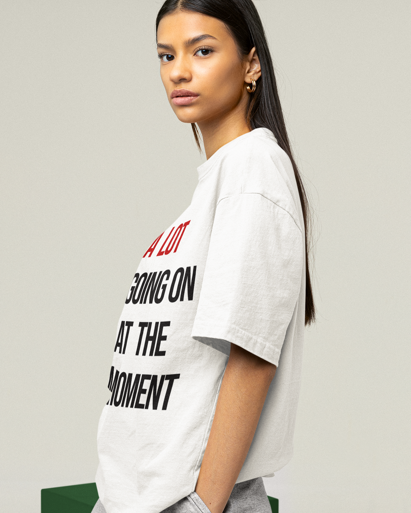 A Lot Going On At The Moment - Oversized T-shirt