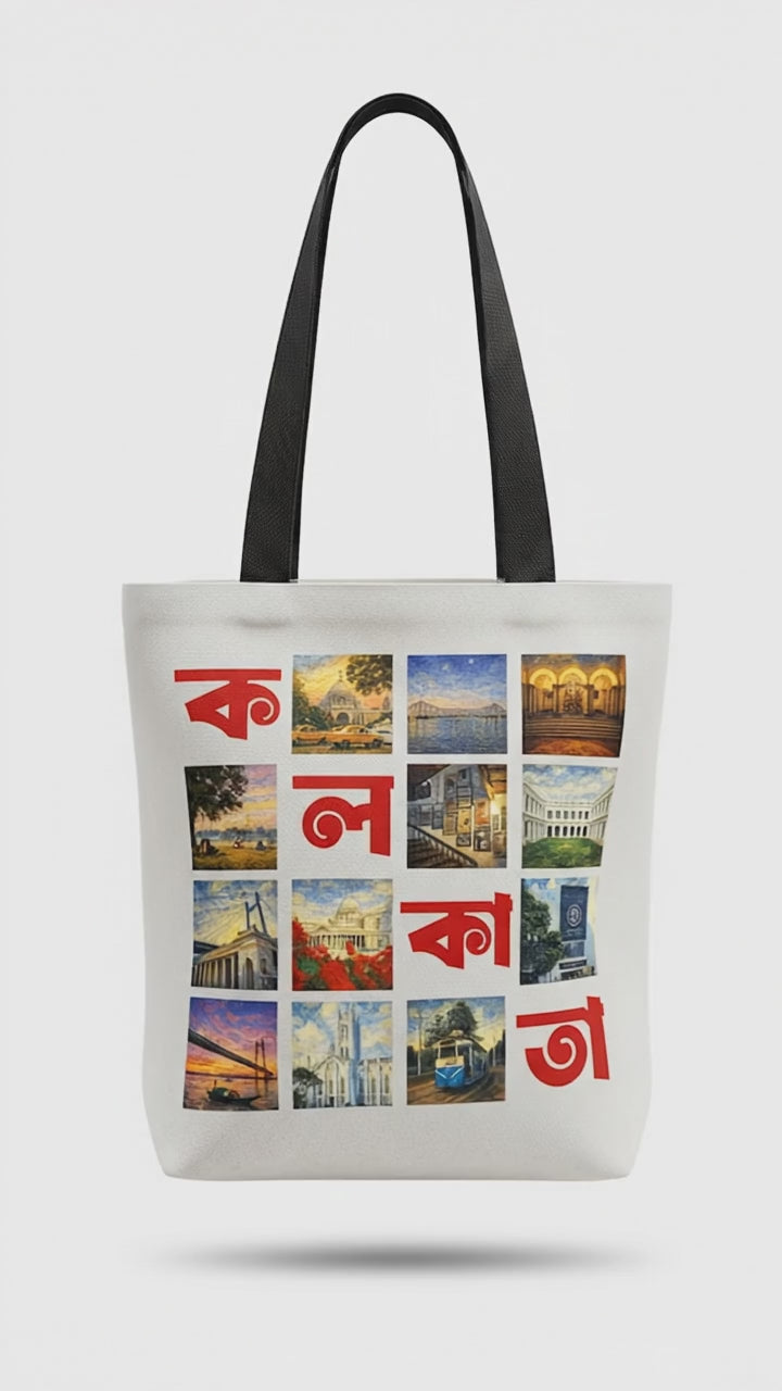 Kolkata Aesthetic - Premium Tote Bag