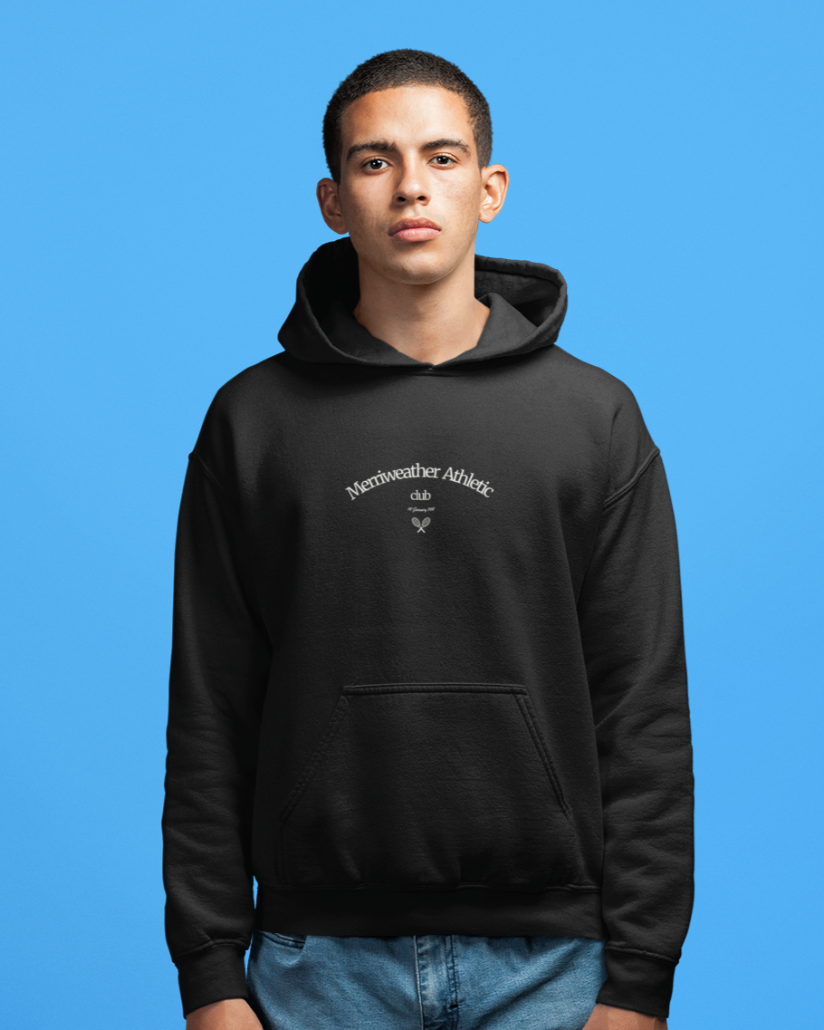 Athletic Club - Printed Minimal Hoodie