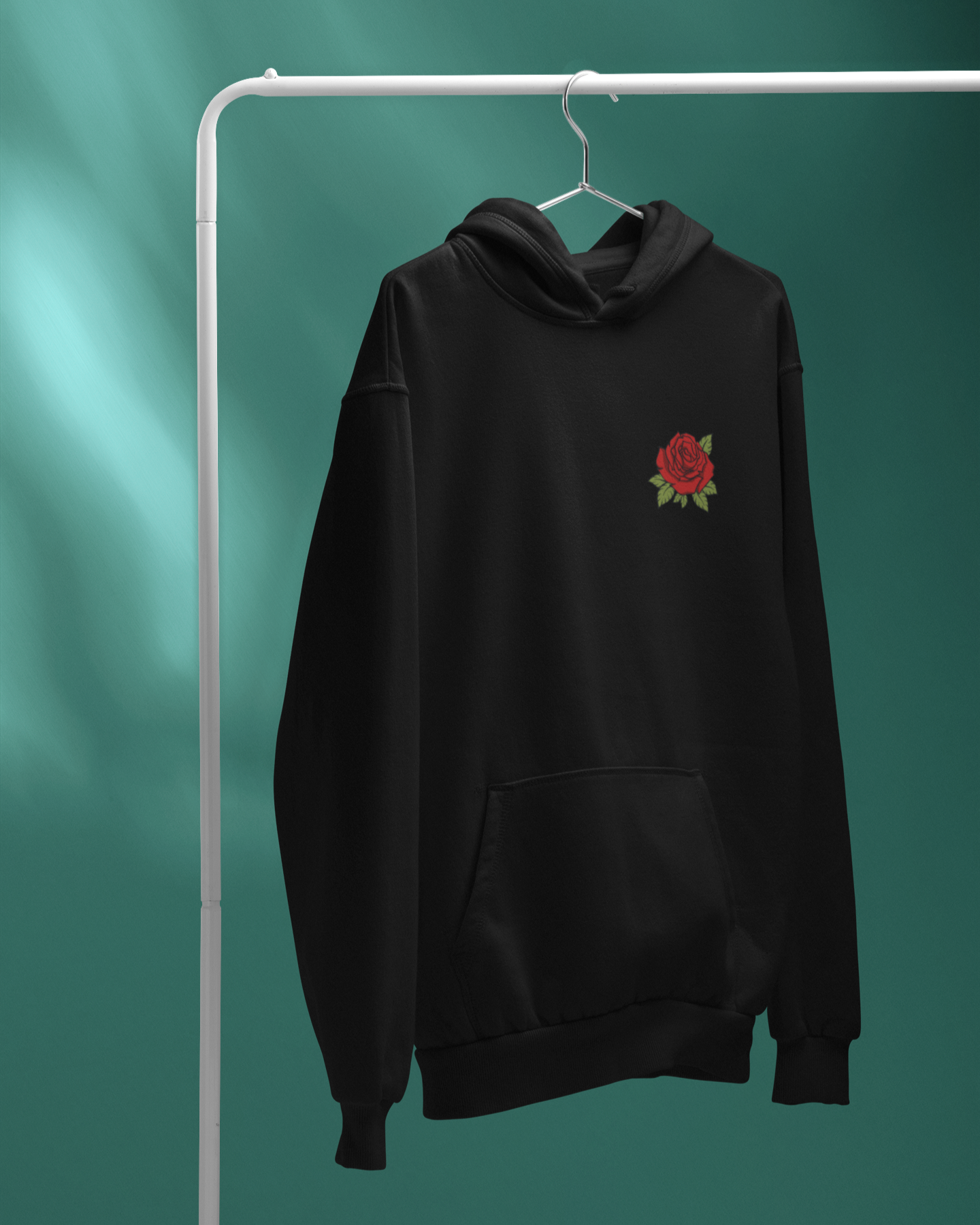 Aesthetic Rose - Printed Hoodie