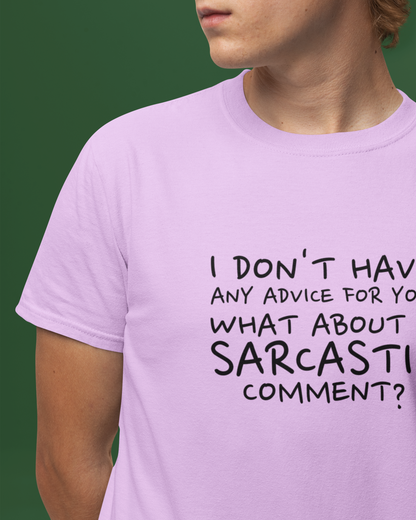 Chandler's Sarcastic Comment  - Printed T-shirt