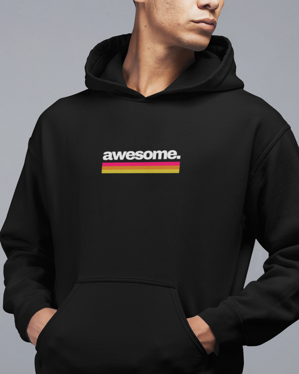 Awesome - Aesthetic Printed Hoodie