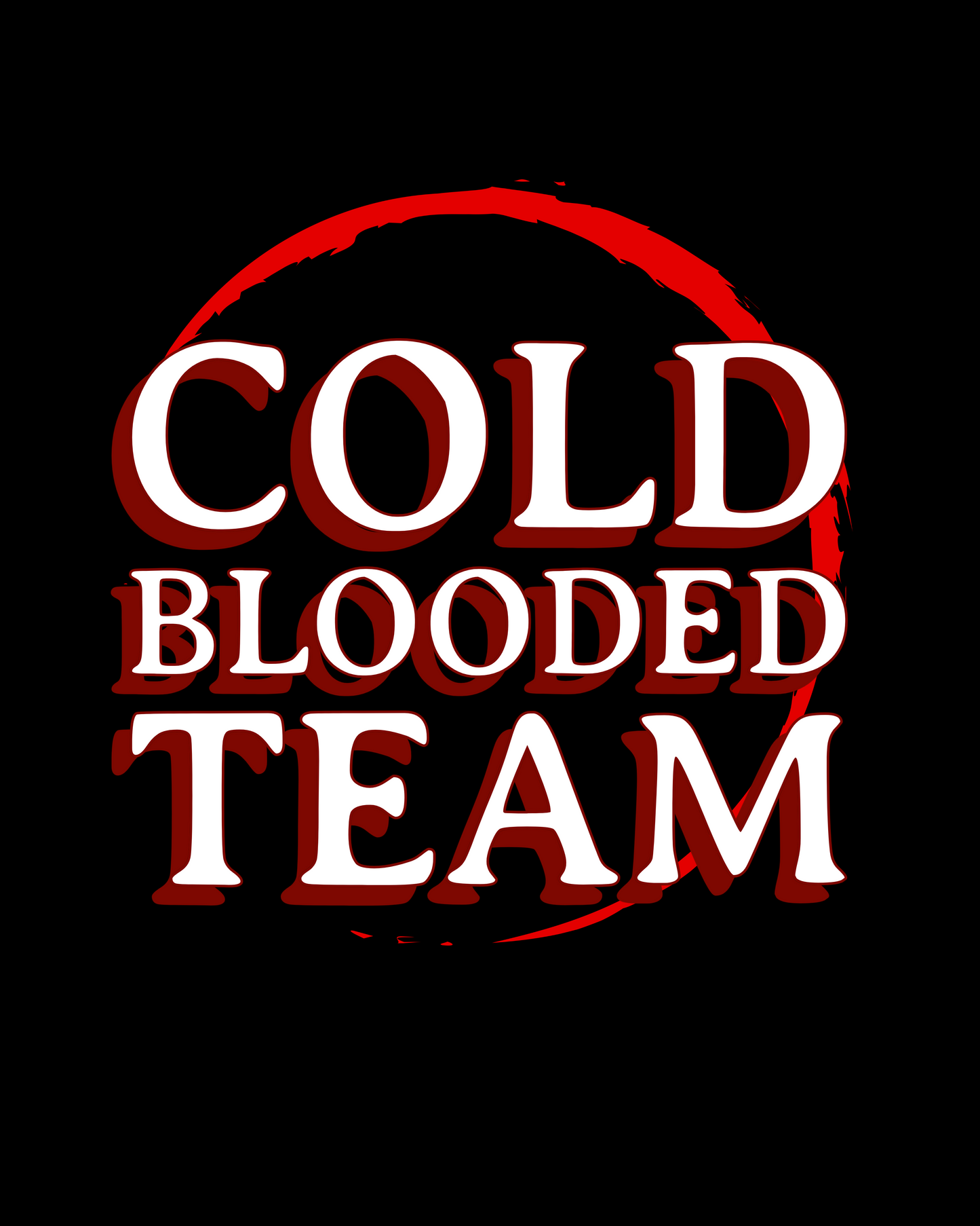 Cold Blooded Team - Printed T-shirt