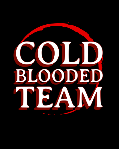 Cold Blooded Team - Printed T-shirt